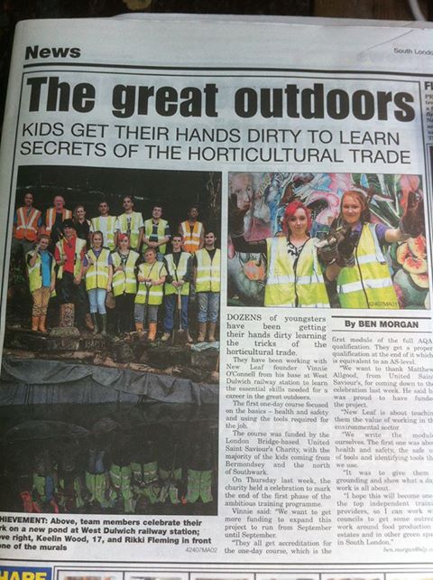 New Leaf South London Press 30.08.13