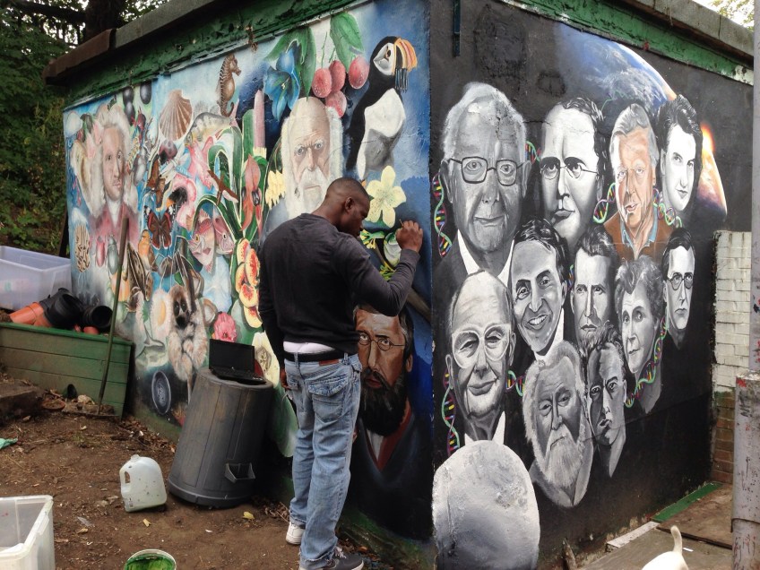 A.R. Wallace is painted